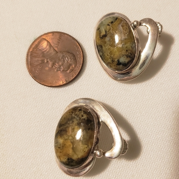 DRT Jay King Sterling Silver Post Earrings - Picture 9 of 9